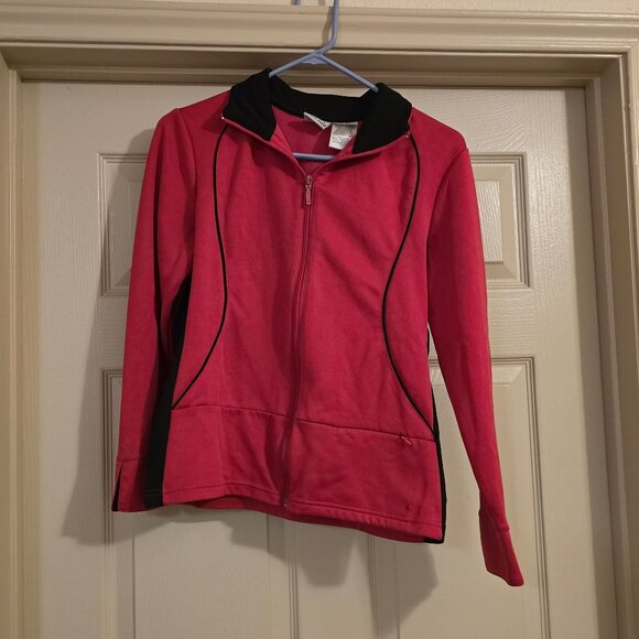 Pink Athletic Works Track Jacket - Picture 1 of 5